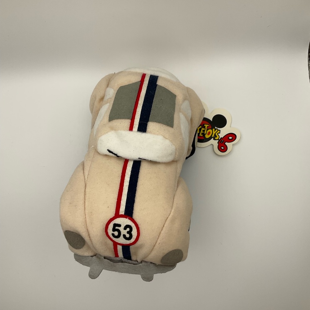 Disney Herbie Plush Car Toy 6”